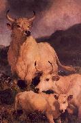 Sir Edwin Landseer, Wild Cattle at Chillingham